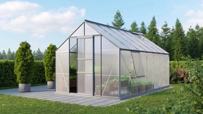 Vitavia Meridian 1 serre - 11,5m² - met 6 mm polycarbonaat - Aluminium