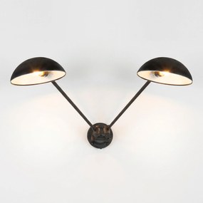 Muurlamp Odessa Antiek Zwart