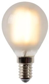 Lucide Bulb dimbare LED lamp 4W E27 2700K 4.5cm mat
