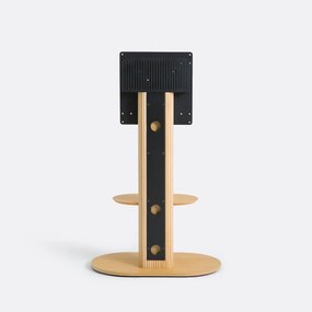 Vrijstaand tv-meubel, eikenfineer, Genna