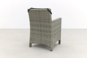 Wicker tuinstoel Oliva - Paloma grijs
