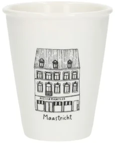 Gevel mok, Maastricht, porselein, 200 ml