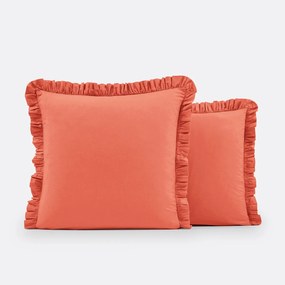 Kussensloop met volant in gewassen katoen, Scenario