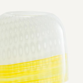 Flesvaas van geblazen glas, H32,5 cm, Stine