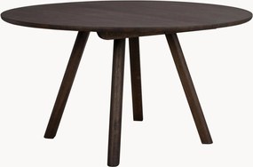 Ronde eettafel Clapperton van eikenhout, Ø 140 cm