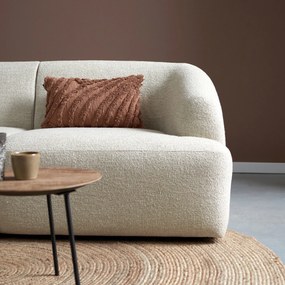 Kleine Hoekbank Beige Hoek Rechts