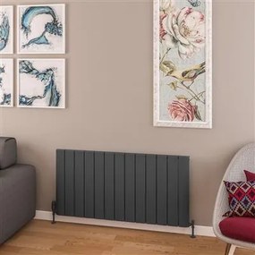 Eastbrook Withington radiator 125x60cm aluminium 1270W antraciet