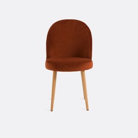 Stoel, fluweel, Inès