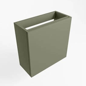 Mondiaz FOWY fonteinonderkast - 50x22x50cm - 1 deur - push to open - softclose - Army FOWYTO50Arm1D