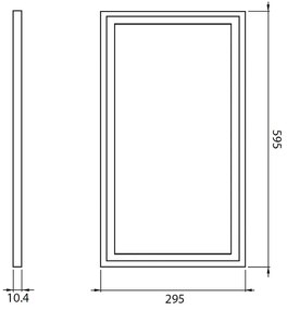 Prolumia 40007915 Prolumia LED I-Panel 40007915 LED I-panel, 3000K, RA>80, 595x295 constant current 540mA, ex driver