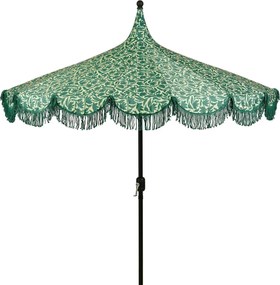 Edelman Kelly stokparasol donker groen - Ø235 x 238 cm