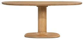 Eleonora Coco Beige Ovale Eettafel 180cm - 180 X 110cm.