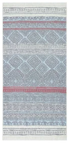 vidaXL Vloerkleed 100x200 cm katoen roze en aqua