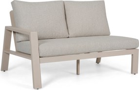 Hoek loungeset 6 personen Aluminium Zand/Beige  Lifestyle Garden Furniture Melone