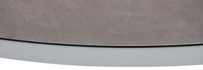 Tuinset Ronde Tuintafel 4 personen 125 cm Aluminium/rope Wit  Santika Furniture Santika