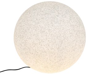 Moderne buitenlamp grijs 56 cm IP65 - Nura