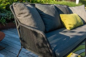 4 Seasons Outdoor Accor Loungeset  Tuinbank    antraciet weerbestendig