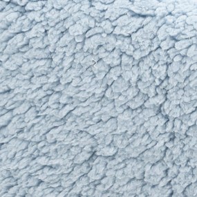 Teddy Fleece Chill Kussen - Aqua