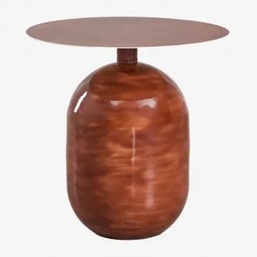 Durne Ronde Ijzeren Bijzettafel Ø50 Cm - Sklum