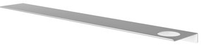 Hotbath &More planchet 80cm met uitsparing voor een zeepdispenser of beker wit