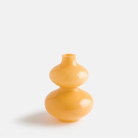 Glazen vaas, hoogte 18 cm, OLIA