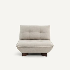Modulaire fauteuil in tweed, KAORI