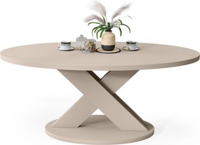 Mazzoni LOXA Kasjmier - OVALE SALONTAFEL 120x65 cm