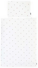 CHILDHOME Kinderdekbedovertrekset hartjes 100x140 cm jersey mousseline