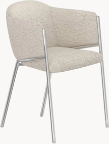 Gestoffeerde stoelen Evelina, 2-delig