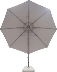 Zweefparasol  3.5m S2 Excellent (excl. voet) Taupe-naturel-bruin Camello Luna