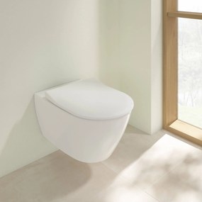 Villeroy & Boch Subway 2.0 toiletbril Slimseat softclose en quickrelease wit