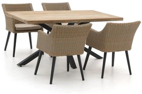 Manifesto Matese/Montorio 160cm dining tuinset 5-delig