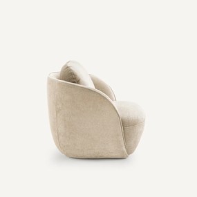 Fauteuil in fluweel, Alpine