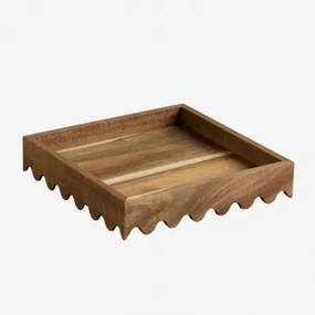 Decoratieve Schaal Van Acaciahout Gaupen Acacia Bruin & 20 X 20 Cm - Sklum