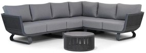 Hoek loungeset 5 personen Rope Grijs  Santika Furniture Santika Corniche