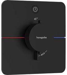 Hansgrohe Showerselect thermostaat inbouw voor 1 functie matzwart 15581670