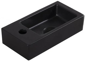 Mueller Mini Apa links fontein 360x180x90 mat zwart