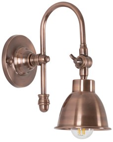 Messing Wandlamp Pasco Antiek Koper