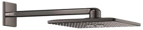 GROHE Rainshower SmartActive 310 Cube Hoofddouche - 31x31cm - 2 straalsoorten - wandarm 43cm - hard graphite 26479a00
