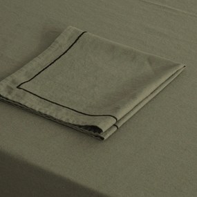 Tafelkleed in gewassen linnen/katoen Métis Bourdon