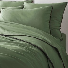 Dekbedovertrek in gewassen katoen, geborduurd, Merida