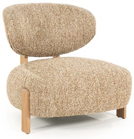 Boucle Stoel Taupe Naturel