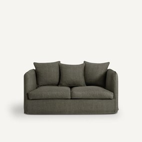 2-zits bank van katoen en linnen, Néo Chiquito