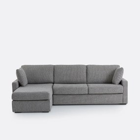 4-zits hoekbank, omvormbaar, gemêleerde structuurstof, Comfort Bultex®, TIMOR