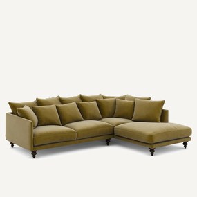 Hoekbank van fluweel, Lazare