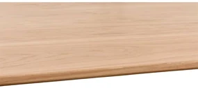 Goossens Excellent Eettafel Floyd, Semi rond 240 x 100 cm