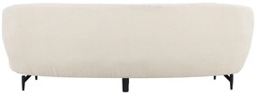 Jörn Luis Sofa - 2,5-Zitsbank - Wit Boucle / Teddy Stof - Jorn