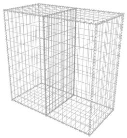 vidaXL Gabion mand 100x50x100 cm gegalvaniseerd staal