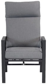 Tuinstoel Aluminium Grijs-antraciet Lifestyle Garden Furniture Belmond