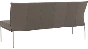 Goossens Eetkamerbank Funk, Zonder arm, 210 cm breed